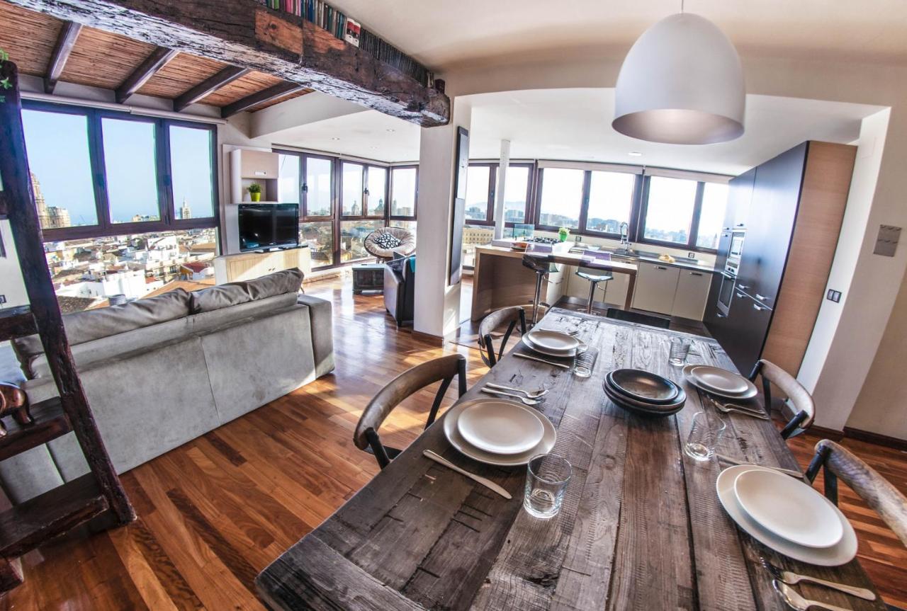 Апартаменты Malagaflat Design Loft City Views Экстерьер фото