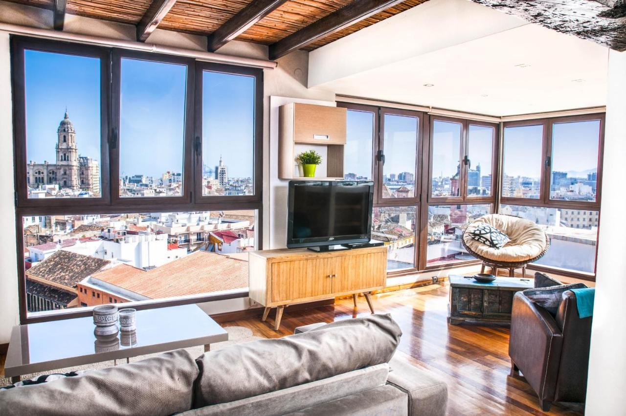 Апартаменты Malagaflat Design Loft City Views Экстерьер фото