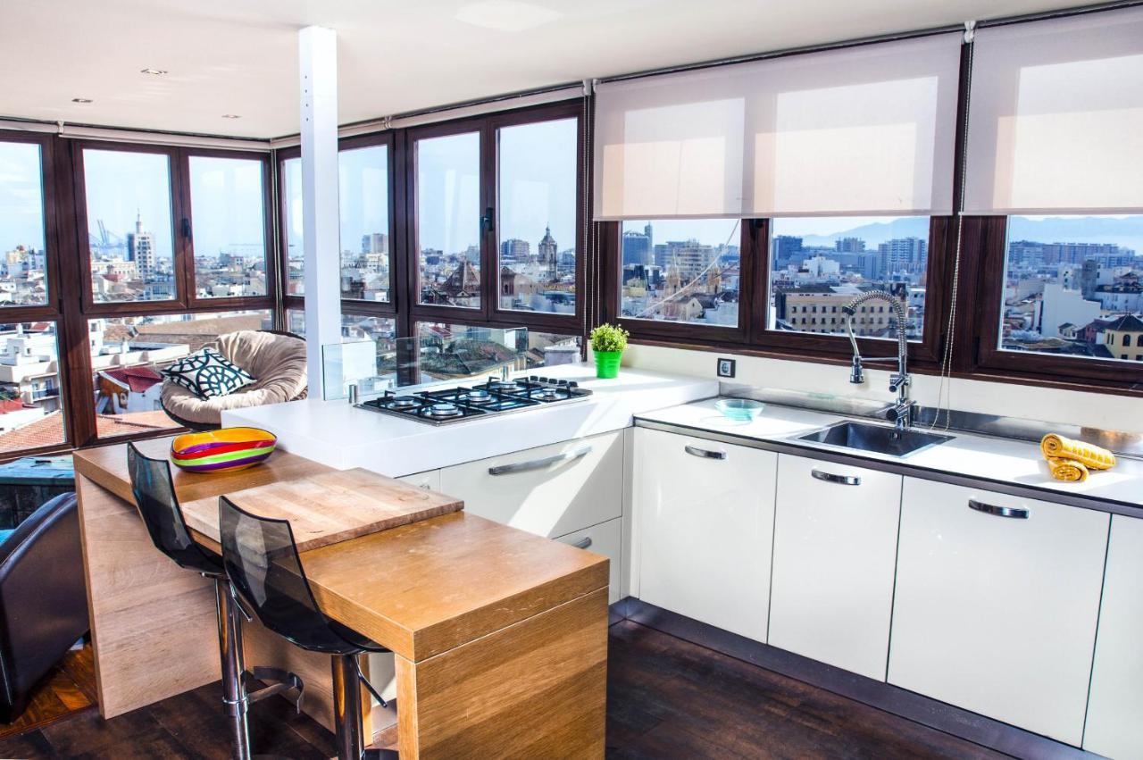 Апартаменты Malagaflat Design Loft City Views Экстерьер фото
